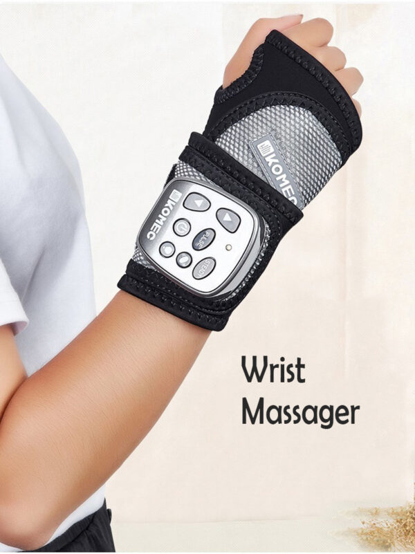 Wireless Vibration Physical Therapy Heating Wrist Massager Squeeze Muscle Joint Acupoint Treatment Relaxation Hand Massager - Image 9