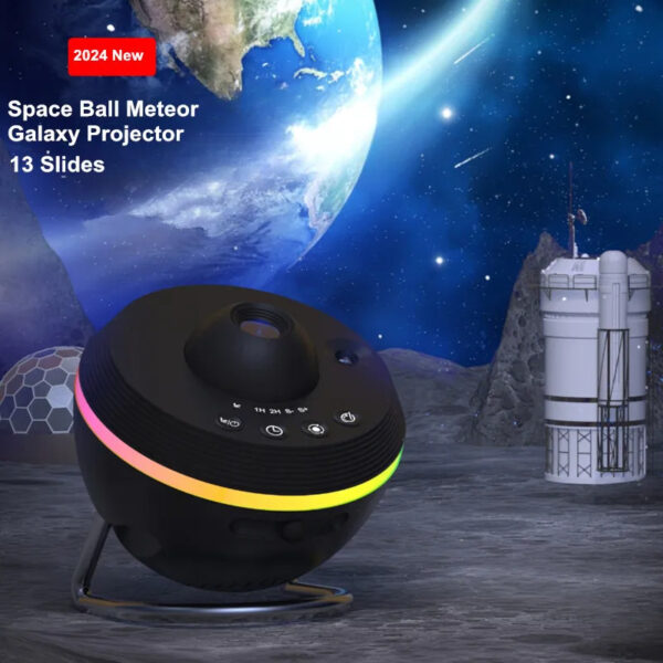 Dynamic Meteor 13 In 1 Ultra Clear Galaxy Projector Lamp Rotary Space Ball Planetarium Projector Lights For Kids Gift - Image 7